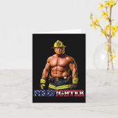 Carte Trump En Tant Que Pompier De Pointe Trump 2024 (Fleur jaune)