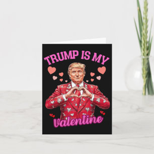 Carte Trump Est Ma Blague De Gag De La Saint-Valentin Dr