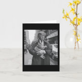 Carte Trump Et Chat Drôle (Fleur jaune)