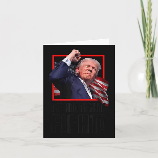 Carte Trump Fight Fight Fight (Devant)
