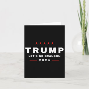 Carte Trump Go Brandon 4 juillet Maga Tee 2024