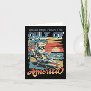 Carte Trump Golfe des États-Unis Amérique 2025 Trump Mer