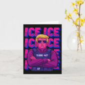 Carte Trump Ice Agent Shirt (Fleur jaune)