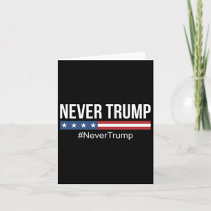 Carte Trump - #jamais trump