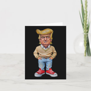 Carte Trump Je ne suis qu'un gars de l'enfance drôle 202