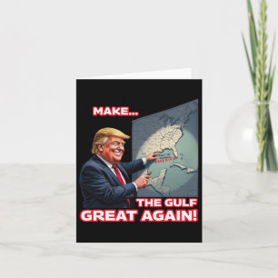 Carte Trump, le président Trump de l'Amérique du Golfe d