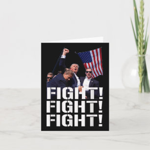 Carte Trump Lutte Contre La Lutte, Trump Défiant, Trump
