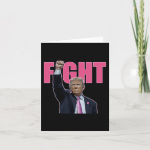 Carte Trump Lutte Contre Le Cancer Du Sein Sensibilisati