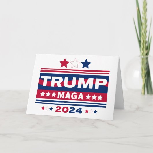CARTE TRUMP~MAGA~2024 (Devant)