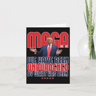 Carte Trump Mega 2024 47ème Président Déchargé Mème Des