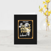 Carte Trump Meme Coin (Fleur jaune)