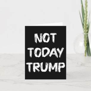 Carte Trump ne défend pas aujourd'hui la démocratie, mai