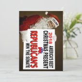 CARTE TRUMP NOËL (Debout devant)