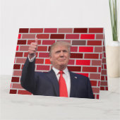 Carte Trump Noël (Devant)