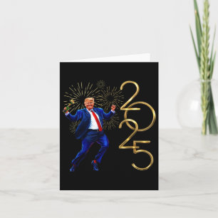 Carte Trump Nouvel An Nouvelle année Nouveau président 