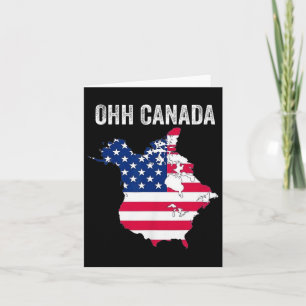 Carte Trump Oh Canada Funny Rendre le Canada grand à nou