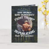 Carte Trump Parti Urine Poutine Pee Maison Blanche Répub (Fleur jaune)