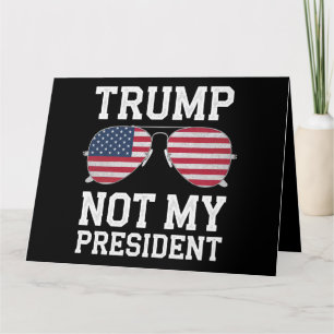 Carte Trump Pas Mon Président Anti-Trump