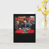 Carte Trump Poker (Fleur jaune)