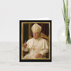 Carte Trump pour le pape T chemise président Trump Tee -