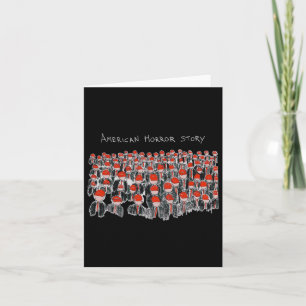 Carte Trump Président Usa Drapeau Halloween Horreur Hist