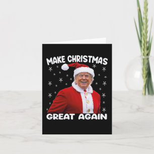 Carte Trump redonne à Noël sa grandeur Père Noël Trump 1