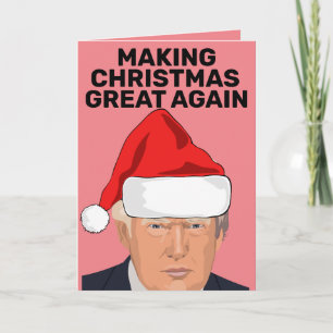 CARTE TRUMP REDONNE À NOËL TOUT SON ÉCLAT