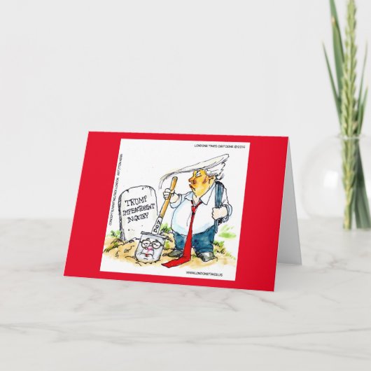 Carte Trump Réduit L'Empeachment Barr A Rick London (Devant)