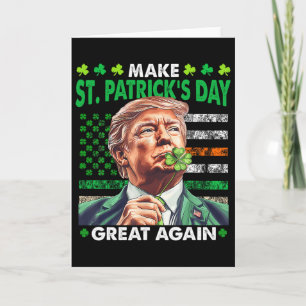 Carte Trump rend la Saint-Patrick à nouveau géniale Drap