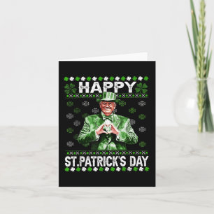 Carte Trump rend le Jour de la Saint Patrick grand à nou