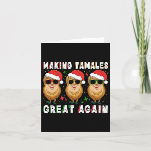 Carte Trump rendant à Tamale sa grandeur Noël Amérique m