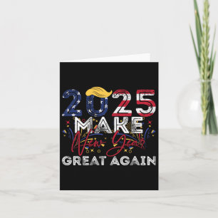 Carte Trump Rendre sa grandeur au Nouvel An Joyeux au No