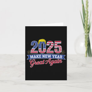 Carte Trump Rendre sa grandeur au Nouvel An Joyeux au No