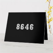 Carte Trump républicain 86 46 (Fleur jaune)