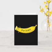 Carte Trump Sa Banane (pour échelle) Starship Drôle Trum (Fleur jaune)