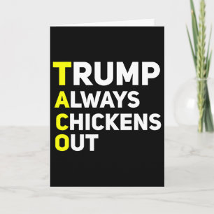 Carte Trump se dégonfle toujours Drôle de blague sur les
