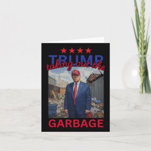 Carte Trump Sortir Le Garbyge 2024 Drôle Trump
