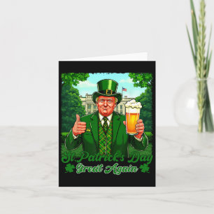 Carte Trump St. Patrick's Day - Faites de la Saint-Patri