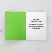 Carte Trump The Lyin' King Vrs Dr Fauci Satire Anniversa (Intérieur)