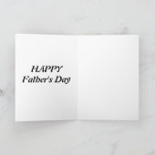 CARTE TRUMP : TU ES LE MEILLEUR PÈRE (Intérieur)