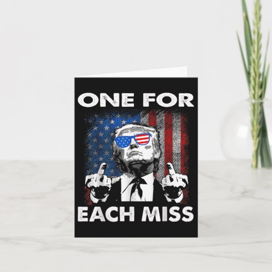 Carte Trump Un Pour Chaque Miss (Devant)