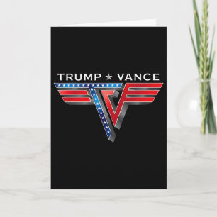 Carte Trump Vance Amérique Trump Nous avons gagné Victoi