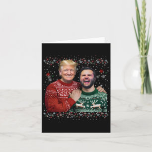 Carte Trump Vance Brothers Funky ignoble Noël Noël Noël