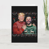Carte Trump Vance Brothers Funny Ugly Christmas Xmas Swe (Devant)