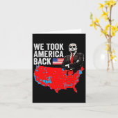 Carte Trump We Took America Ck - Daddy's Home Take Ameri (Fleur jaune)