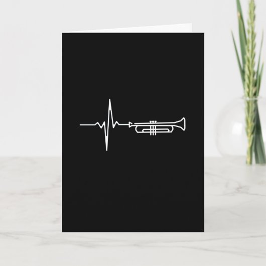Carte Trumpet Hearbeat (Devant)