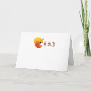 Carte Trumpkin mangeant des Démocrates Classique – Satir