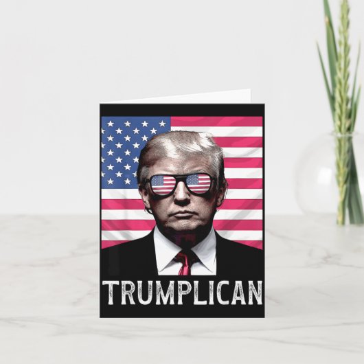 Carte Trumplican Funny Quote Saying Phrase (Devant)