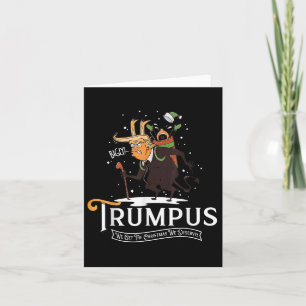 Carte Trumpus Nous Obtenons Le Noël Que Nous Méritons Tr
