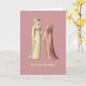 Carte Try Not to Lose Your Head (Fleur jaune)